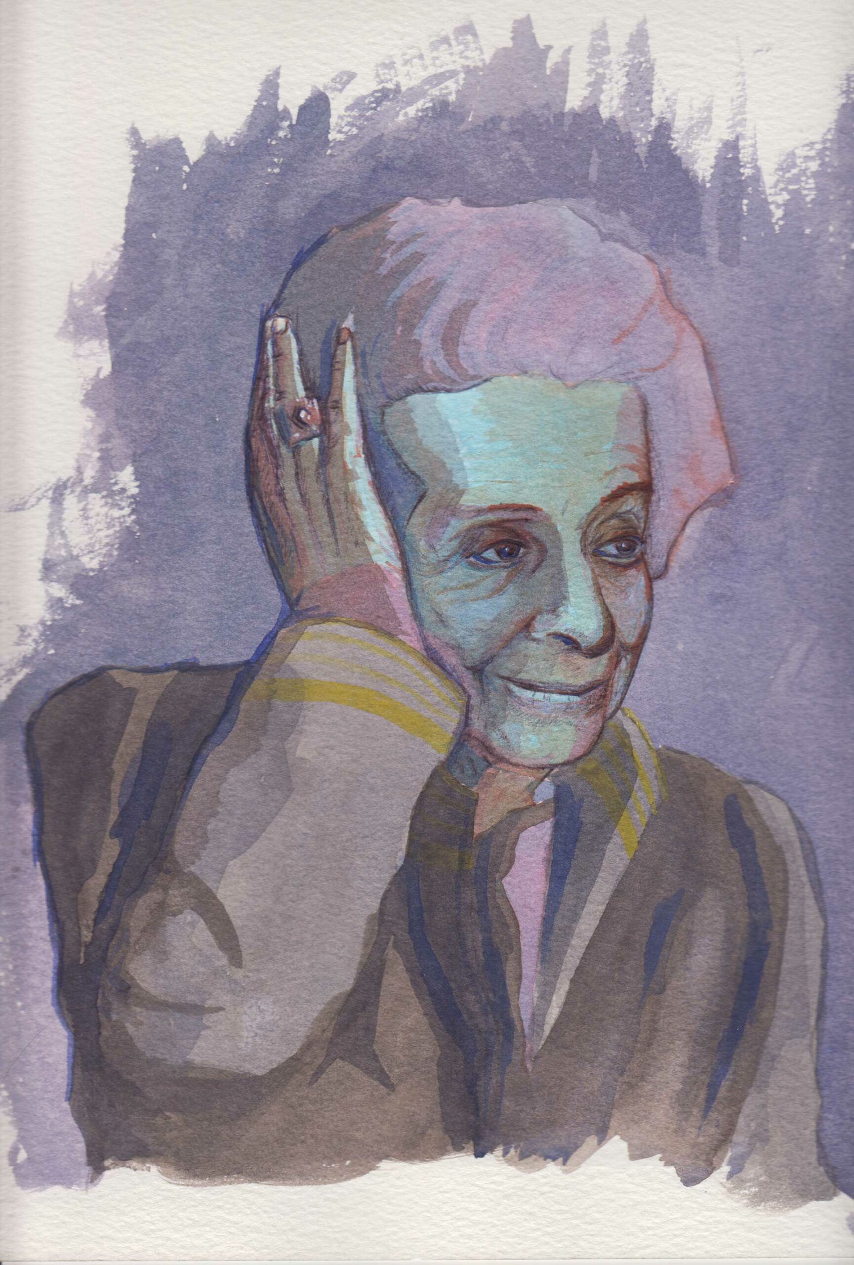 Ritratto di Rita Levi-Montalcini